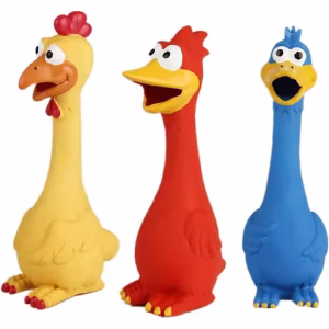 Pollo de goma – resistentes, chirriantes tipo latex PA-10