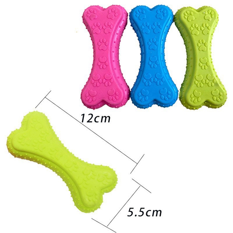 Mordedor con Forma de Hueso – Goma Resistente 12 cm EP-1 - Imagen 3