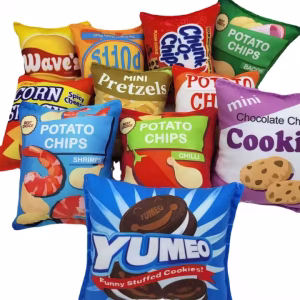 Peluche con forma de papa/snack – suave y divertido PAP-01