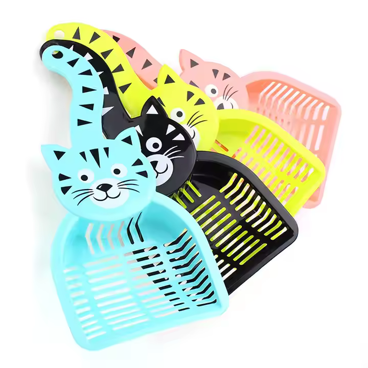 Pala recogedora de arenero forma de gato – PG-12