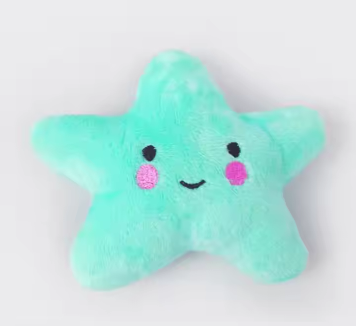 Juguete peluche estrella y nube con sonido chirriador YY032 - Imagen 2