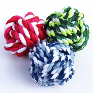 Pelota de cuerda entrelazada para masticar YY20-3